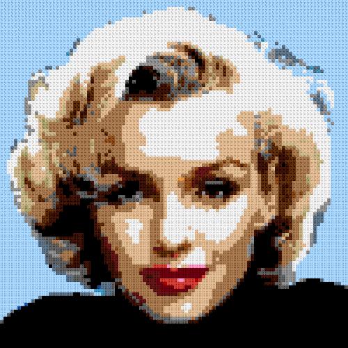 Marilyn in Blue