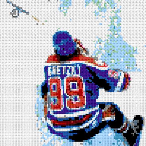 Custom Brick Mosaic