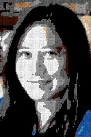 Custom Brick Mosaic