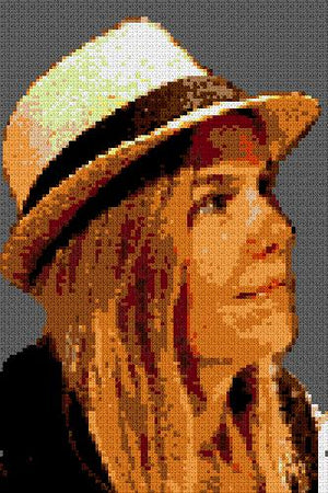 Custom Brick Mosaic