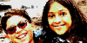 Custom Brick Mosaic