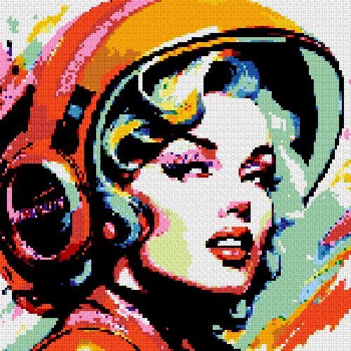 Custom Brick Mosaic