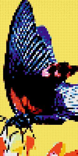 Custom Brick Mosaic