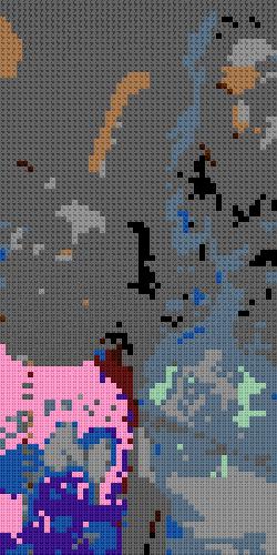 Custom Brick Mosaic