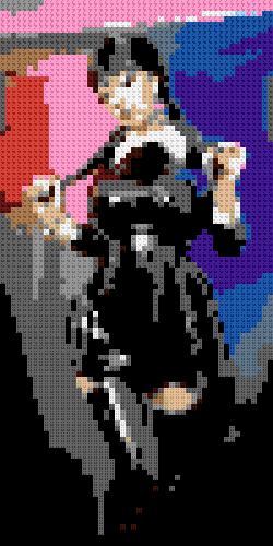 Custom Brick Mosaic
