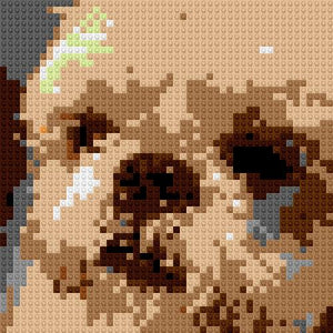 Custom Brick Mosaic