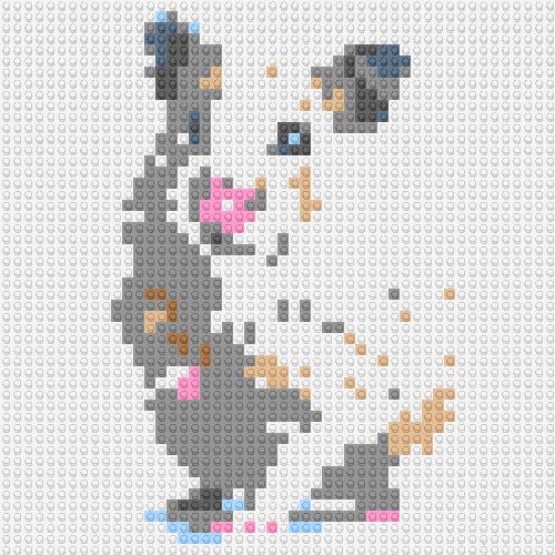Custom Brick Mosaic