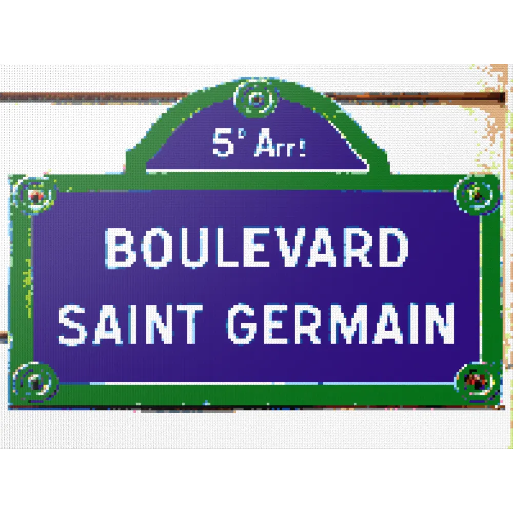 St Germain Street Sign