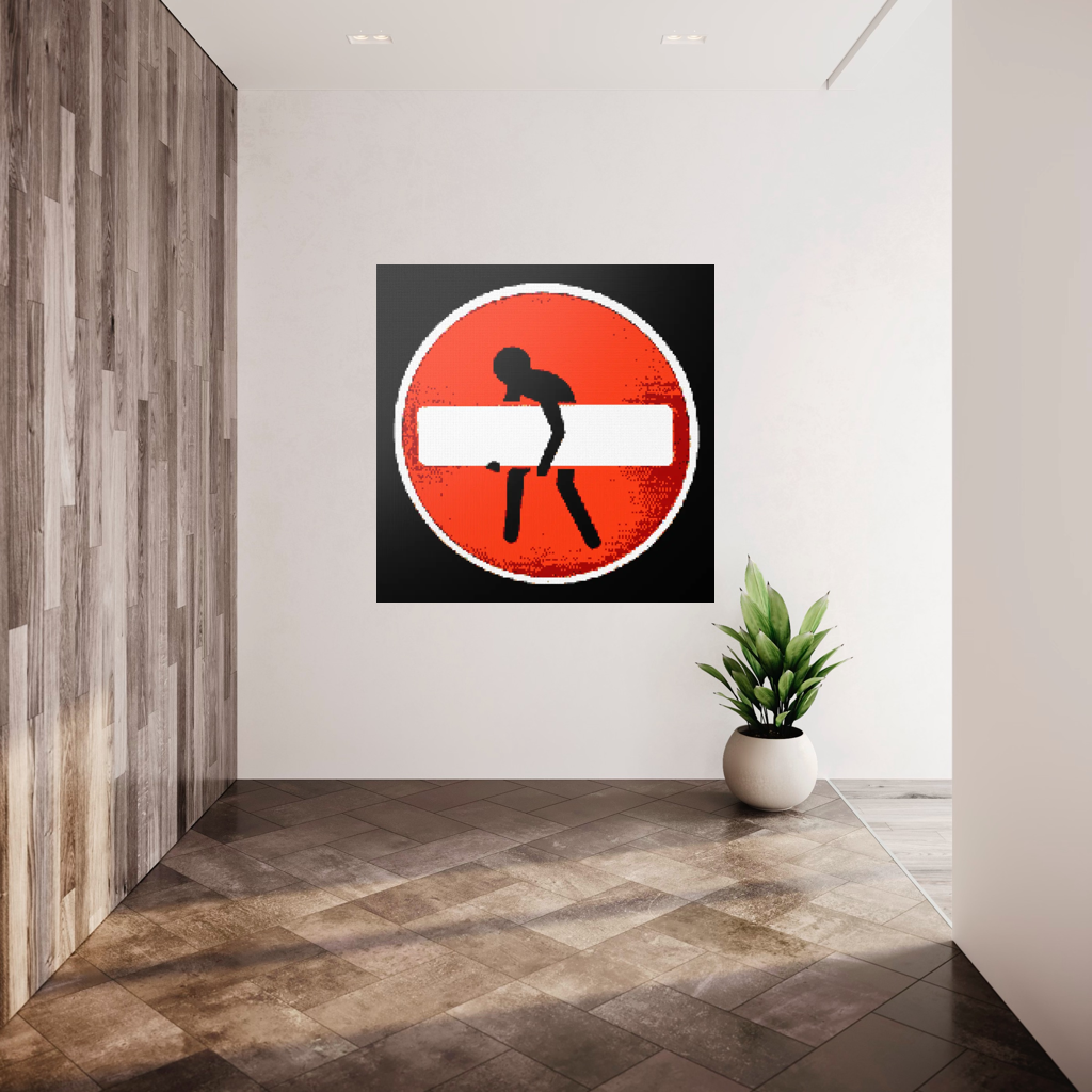No Entry Street Sign