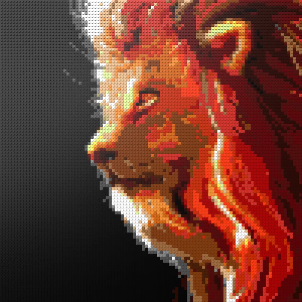 Lion Face Rose V3