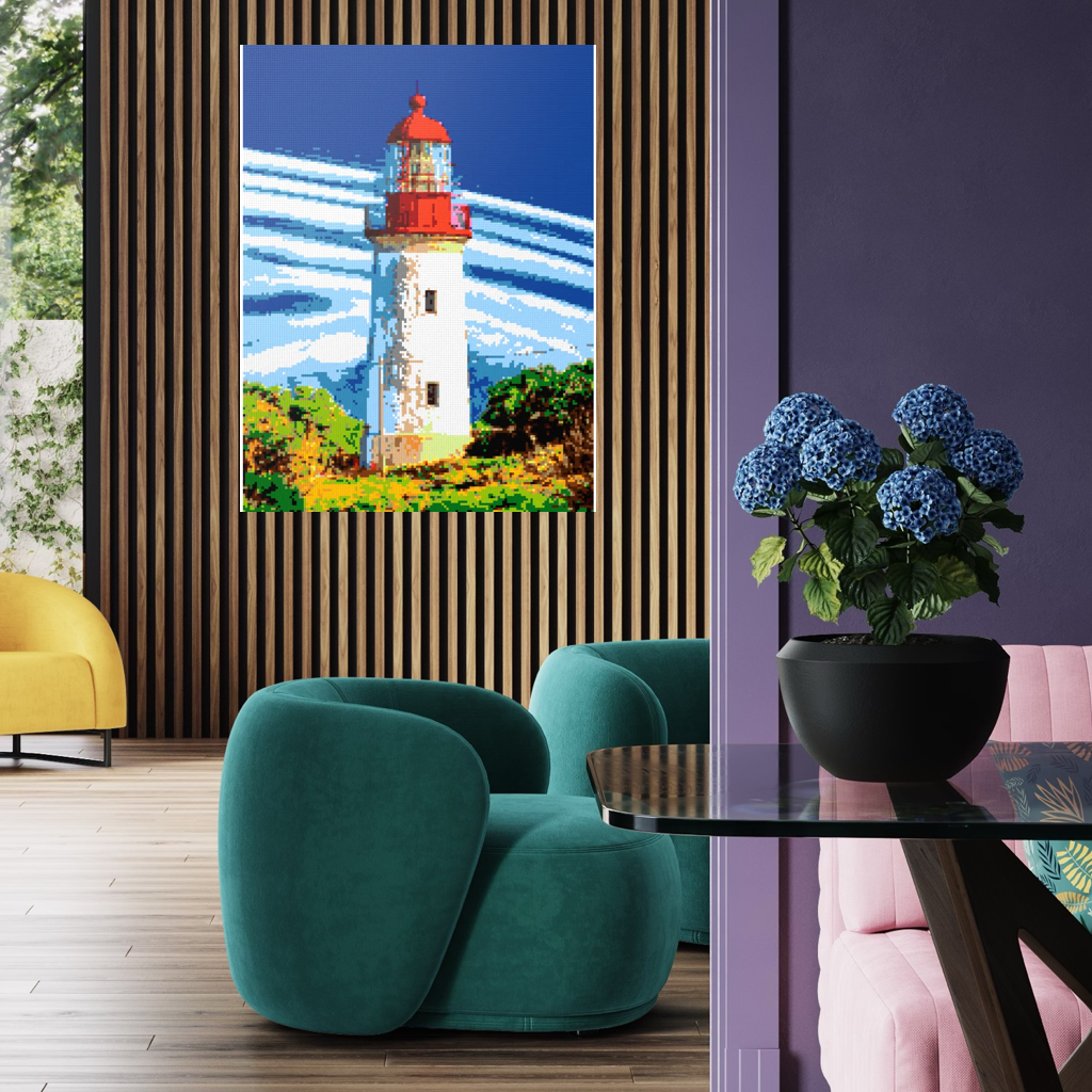An old rustic lighthouse in Victoria, Australia