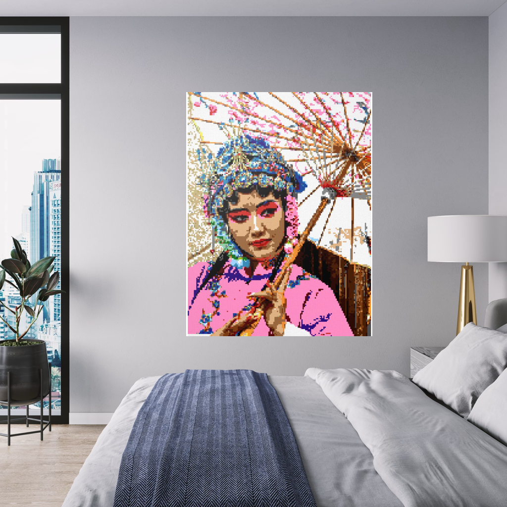 Woman in Traditional Chinese Clothing