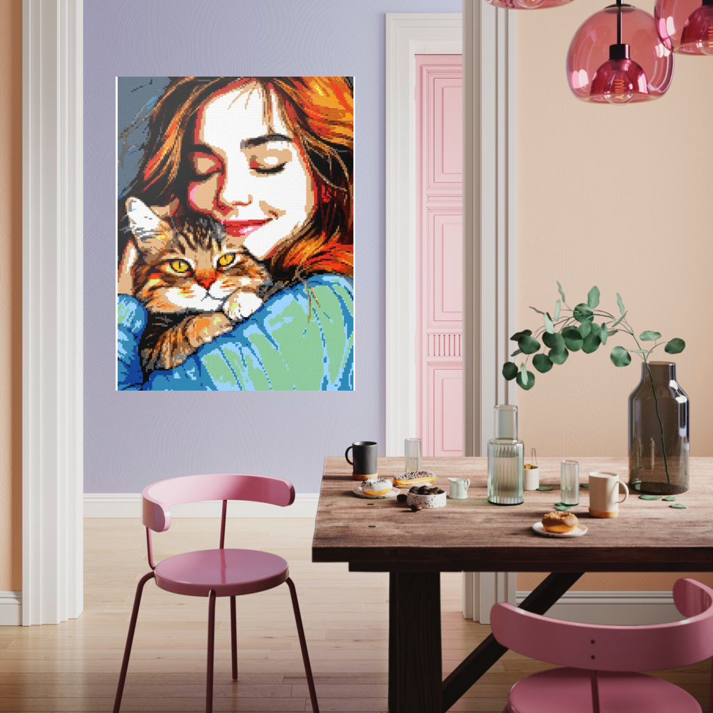 Kitty My Love mosaic