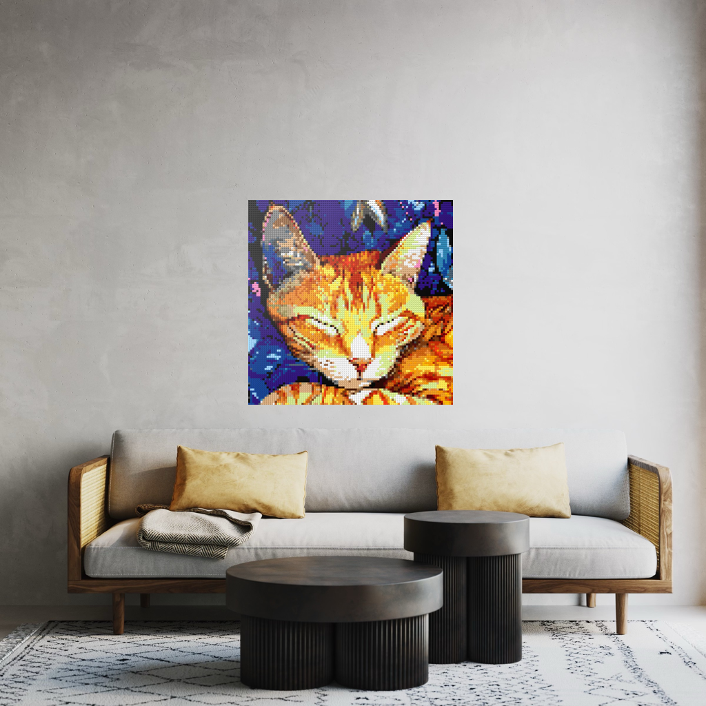 Cat Thor mosaic