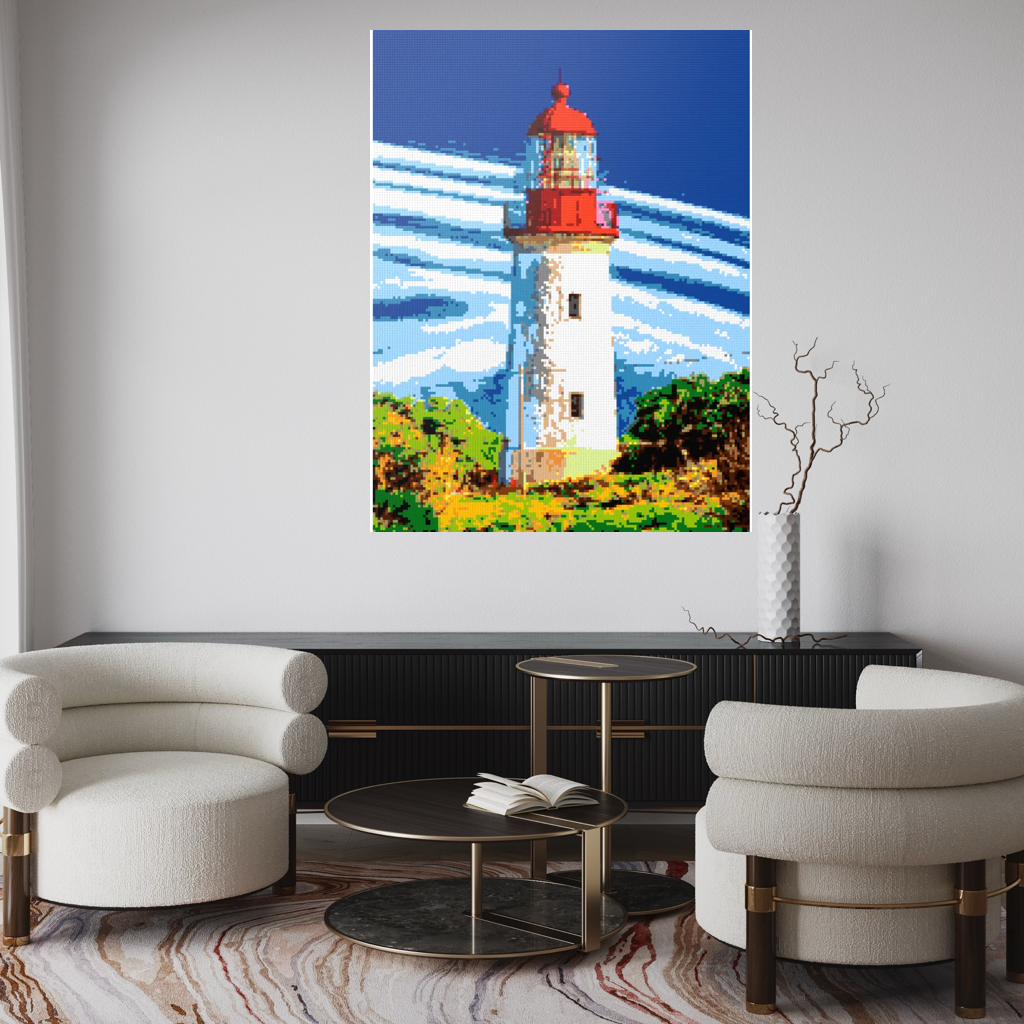 An old rustic lighthouse in Victoria, Australia