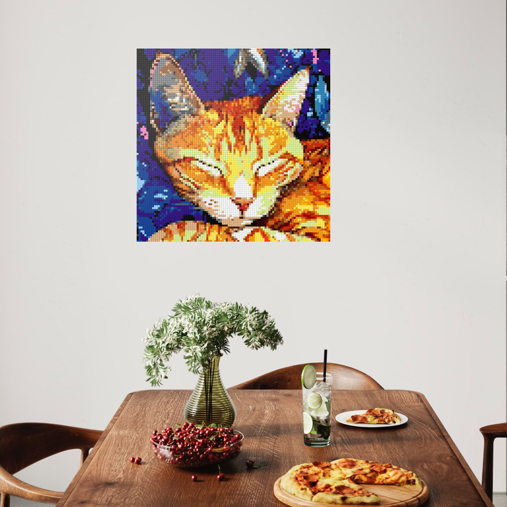 Cat Thor mosaic