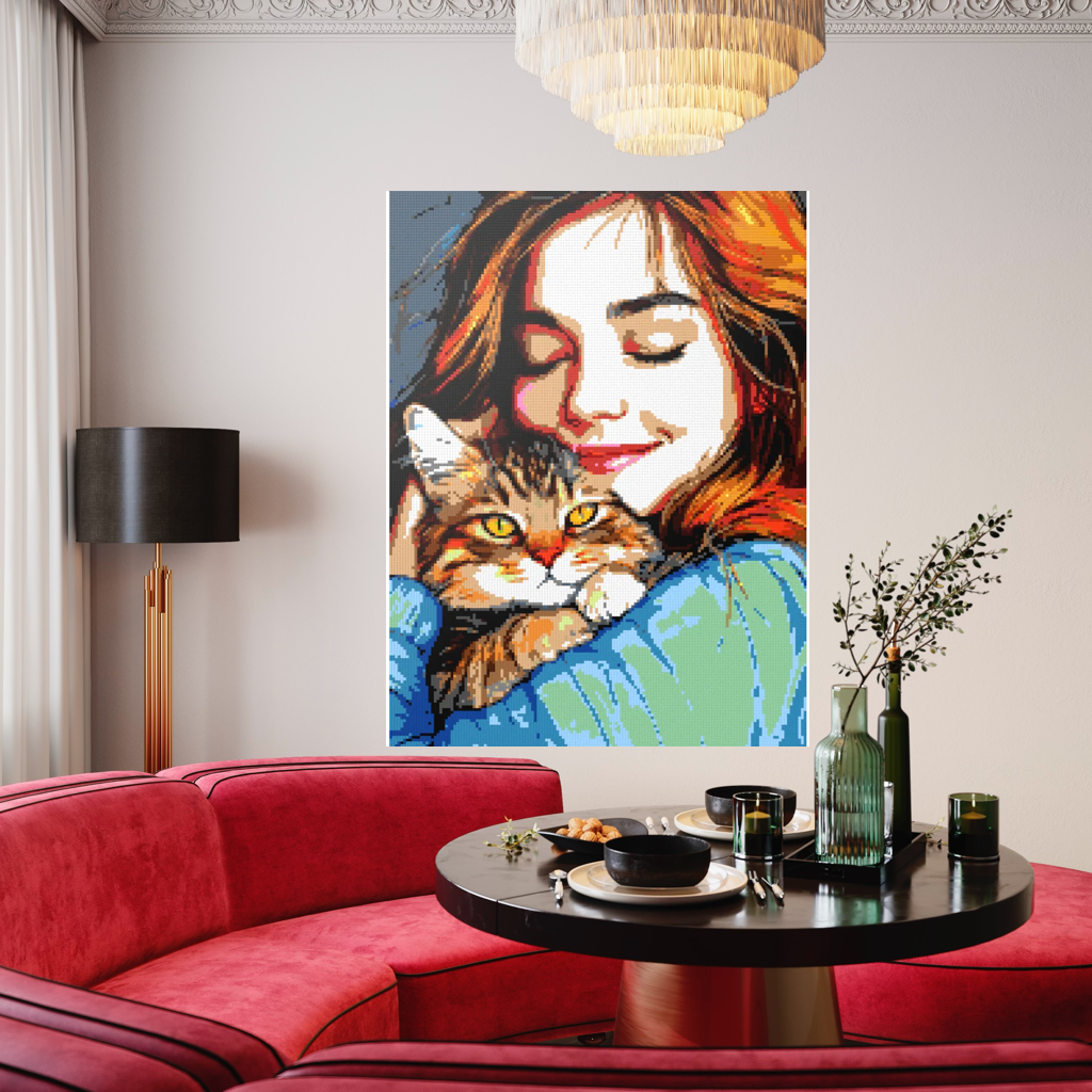 Kitty My Love mosaic