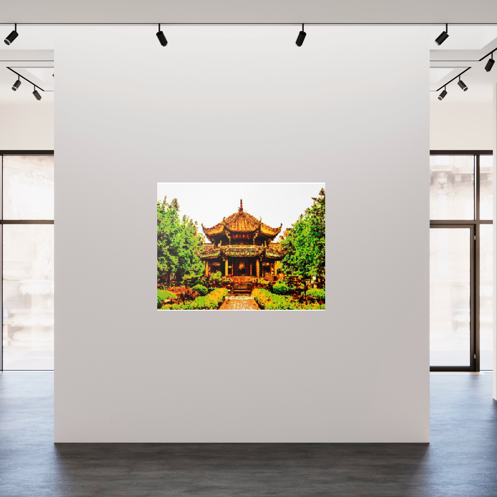 A Taoist temple in Taipei, Taiwan