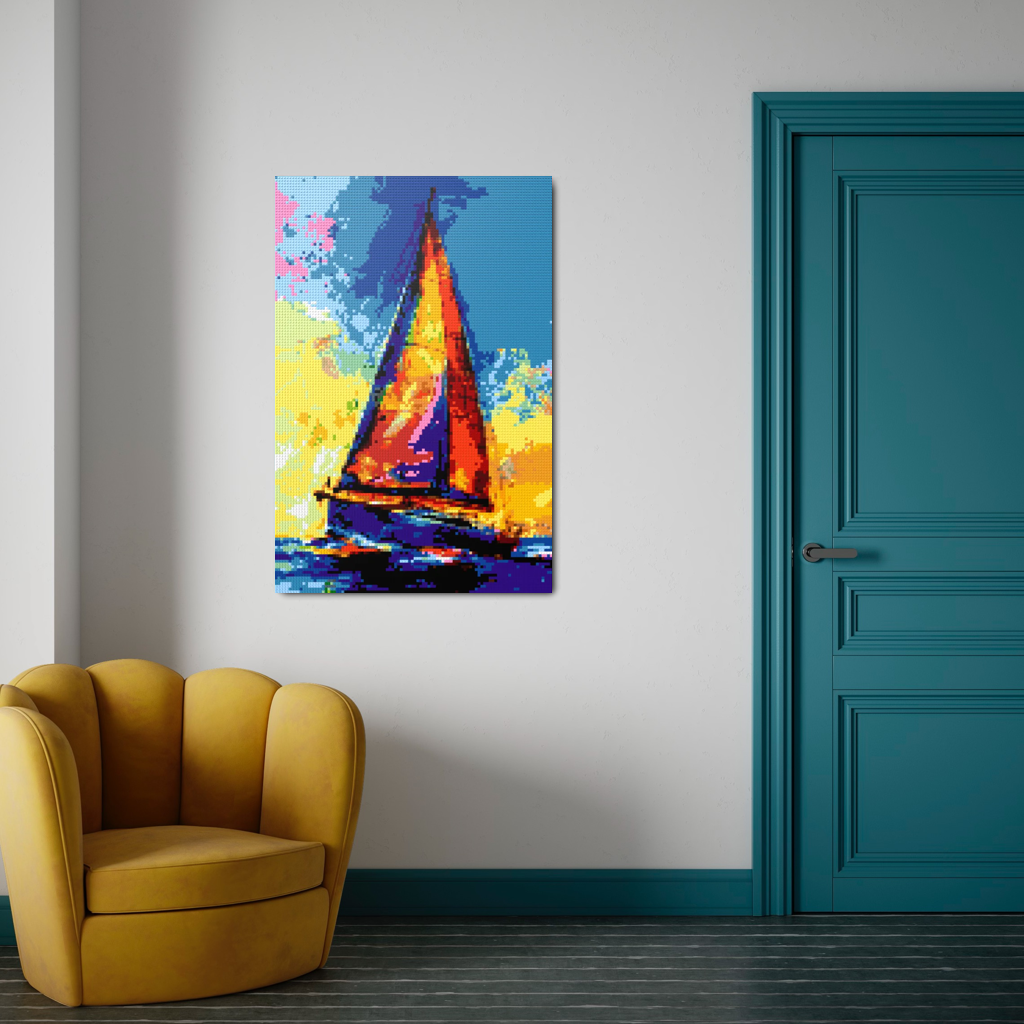 Sailboat Mosaic