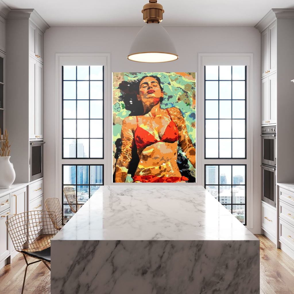 Woman Life - Warm bath mosaic