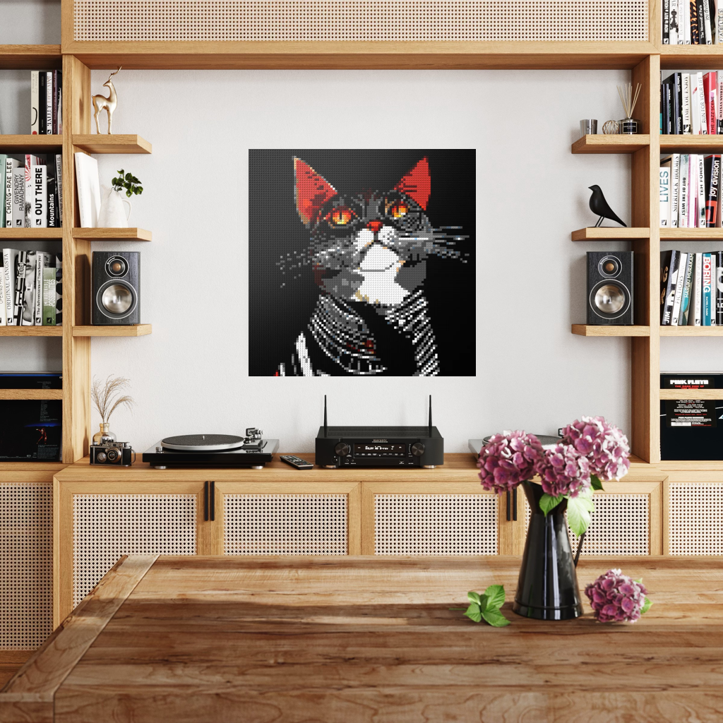 Cat Star mosaic