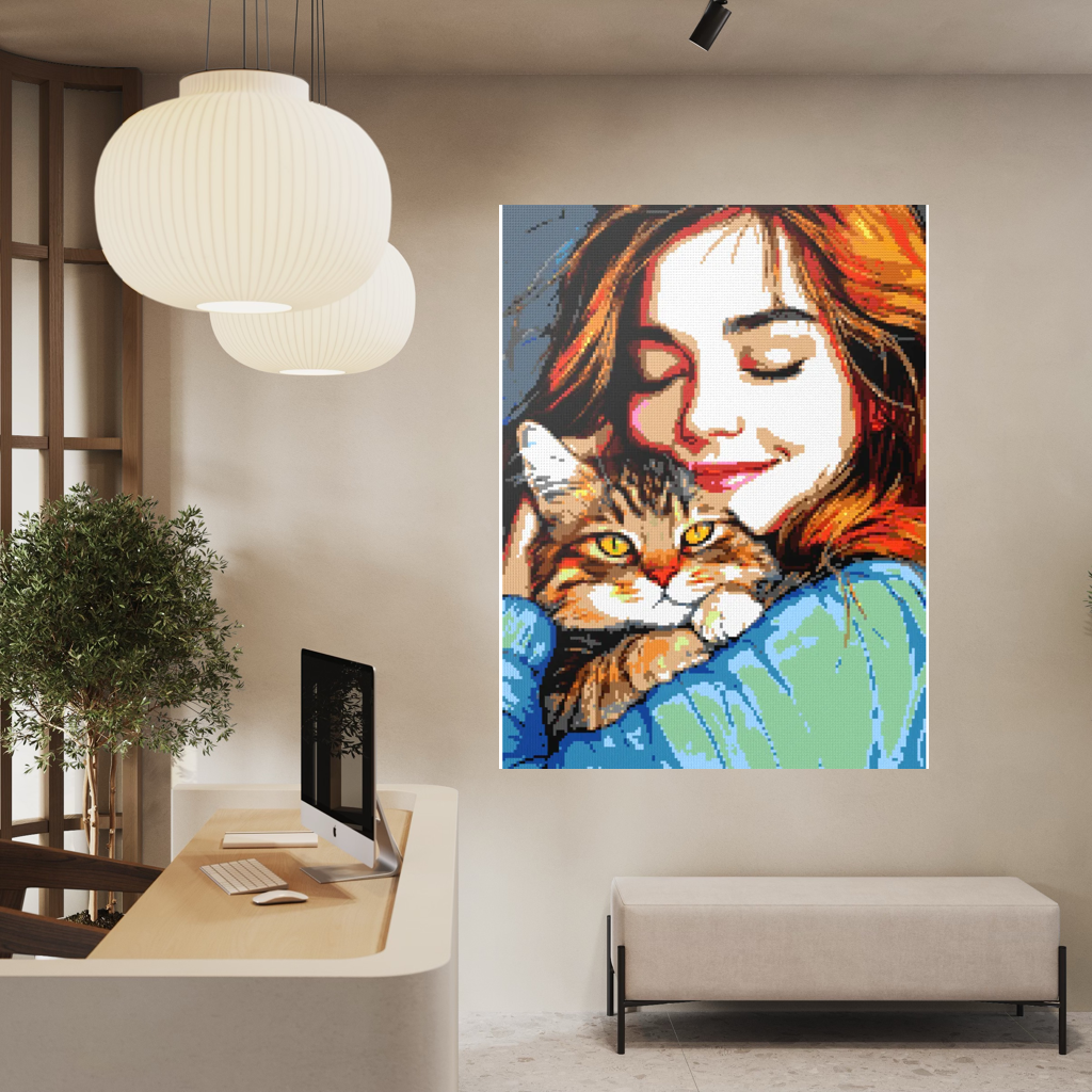 Kitty My Love mosaic