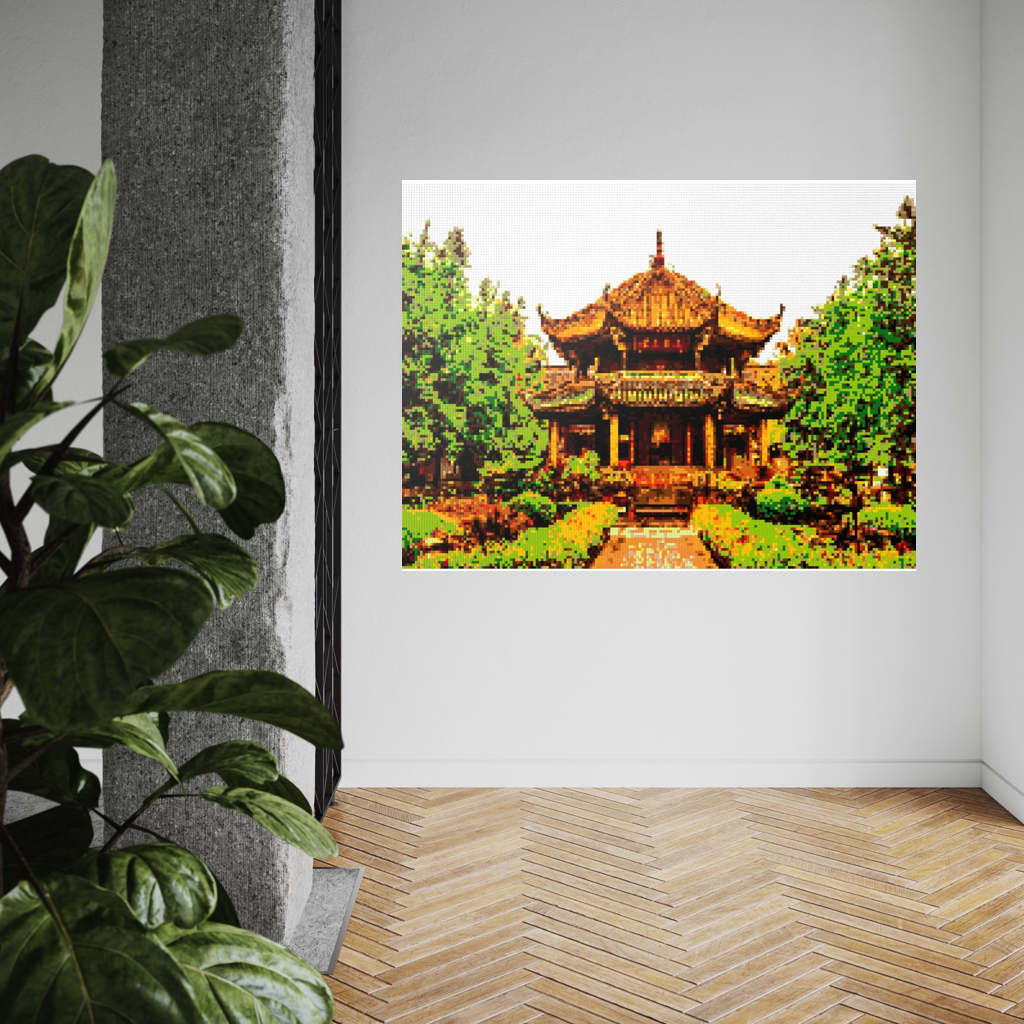A Taoist temple in Taipei, Taiwan