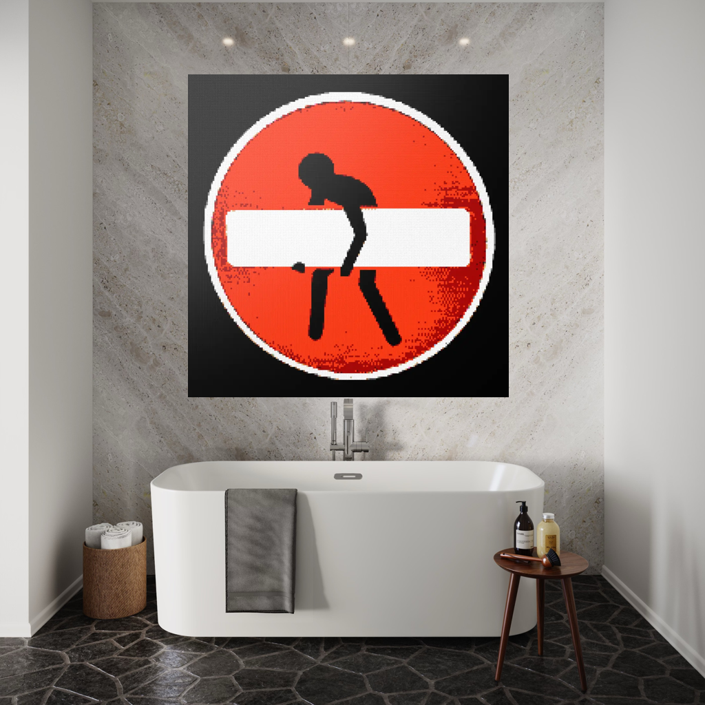 No Entry Street Sign