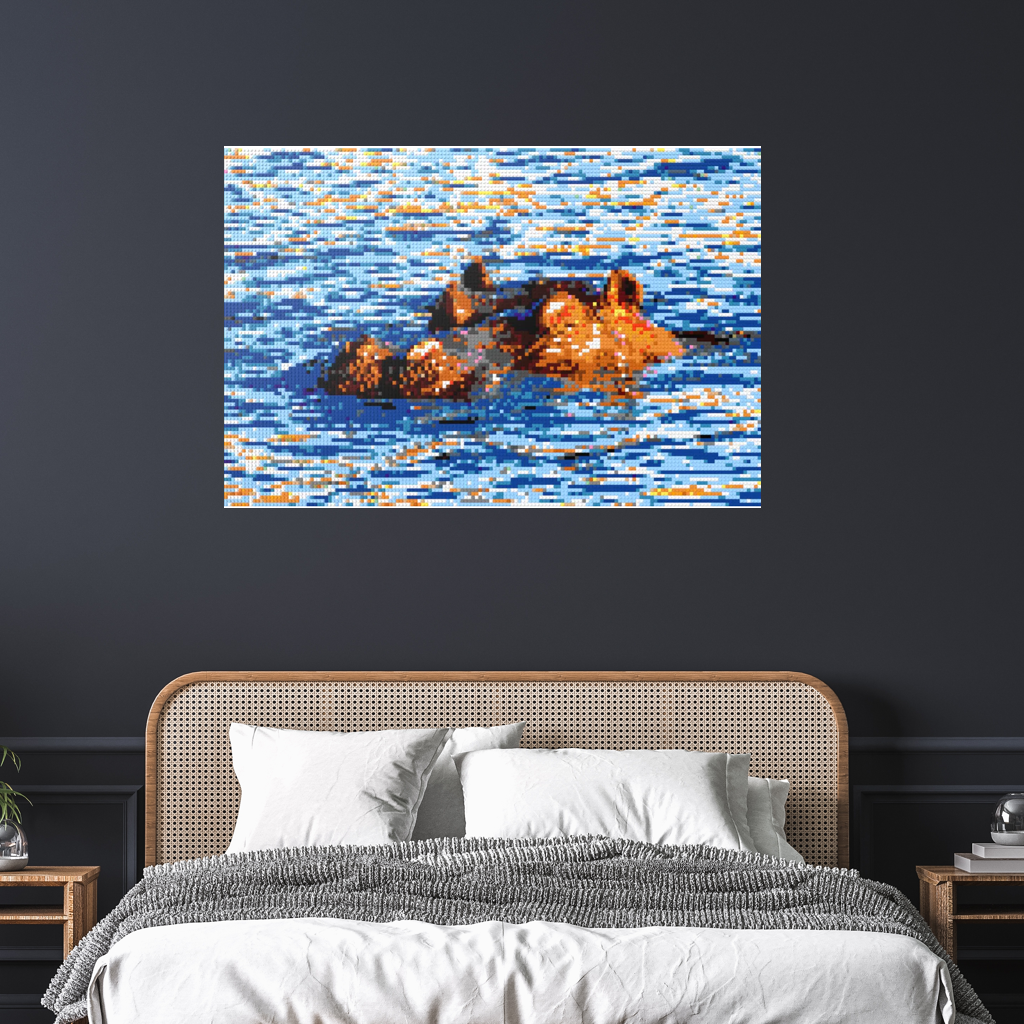 Hippopotamus in Water