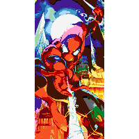 Spiderman Mosaic Interpretation