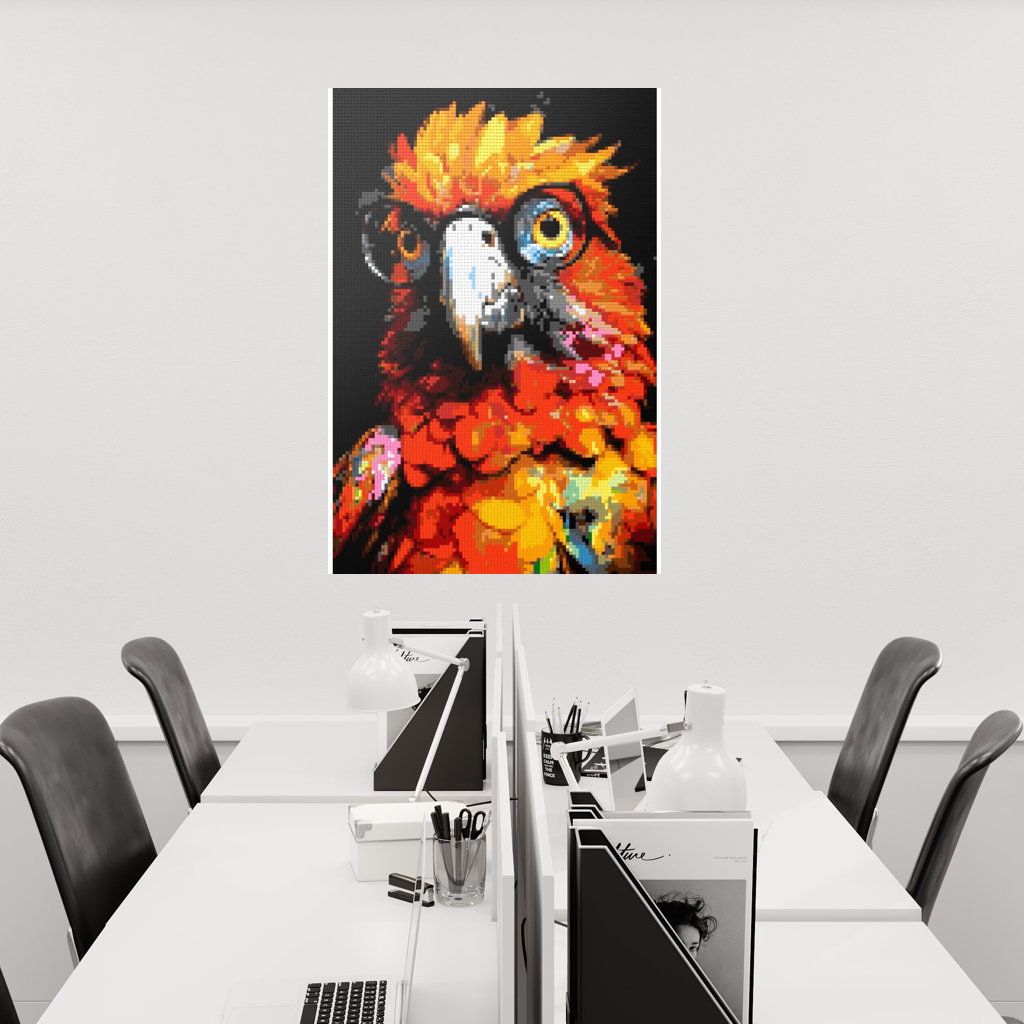 Parrot Alberta mosaic