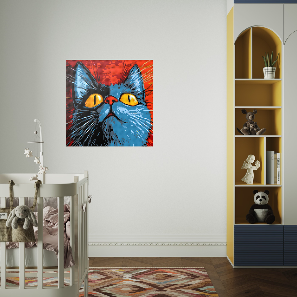 Cat Toby mosaic