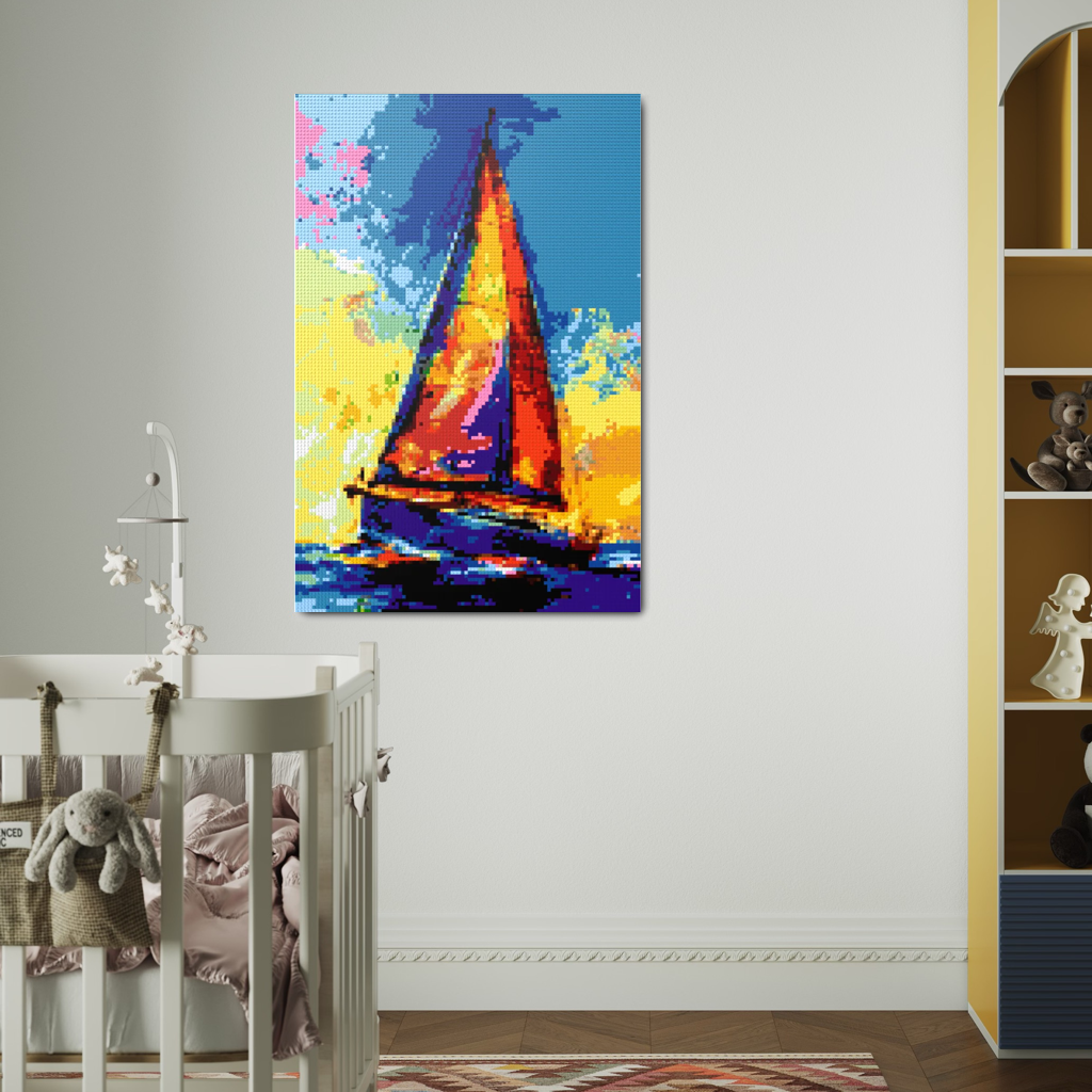 Sailboat Mosaic