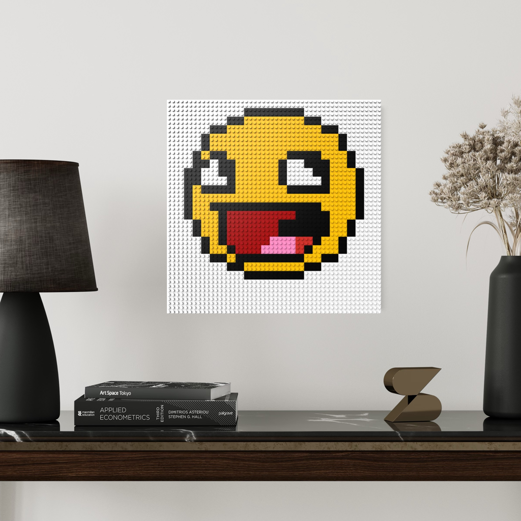 Smiley Mosaic with a 50 characters long title cool