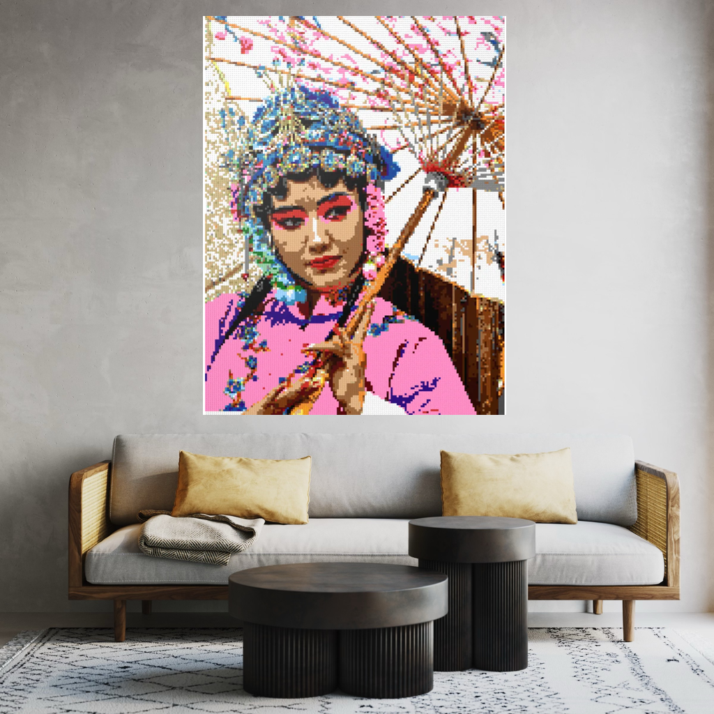 Woman in Traditional Chinese Clothing