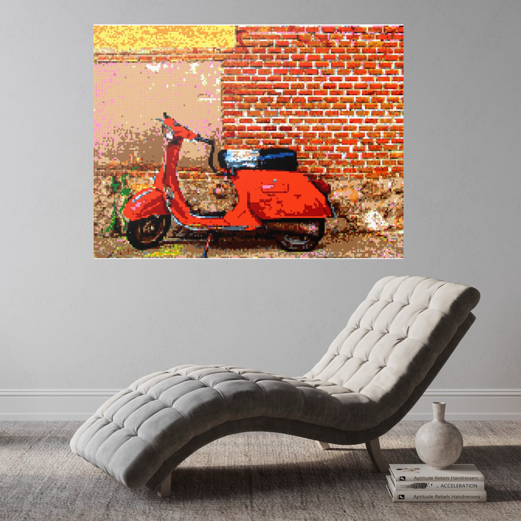 Old Scooter in Spain
