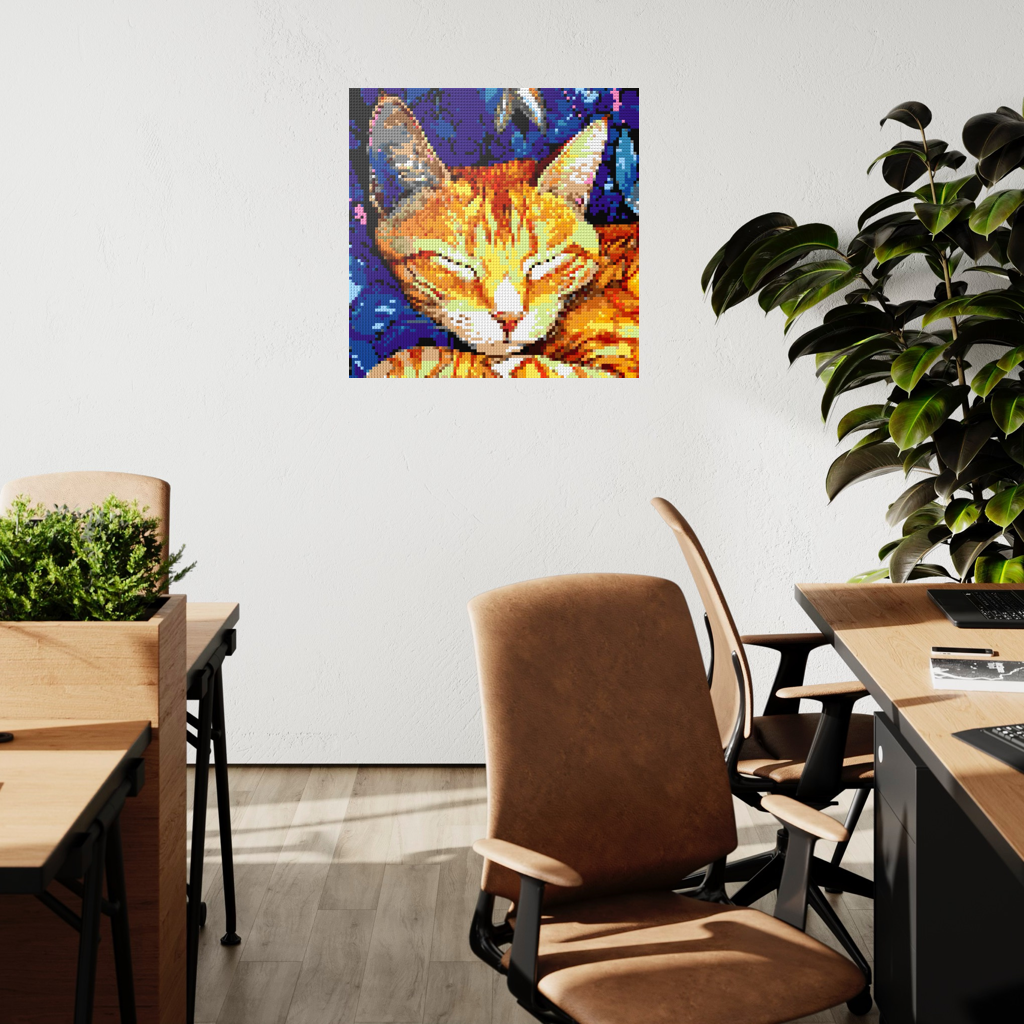 Cat Thor mosaic