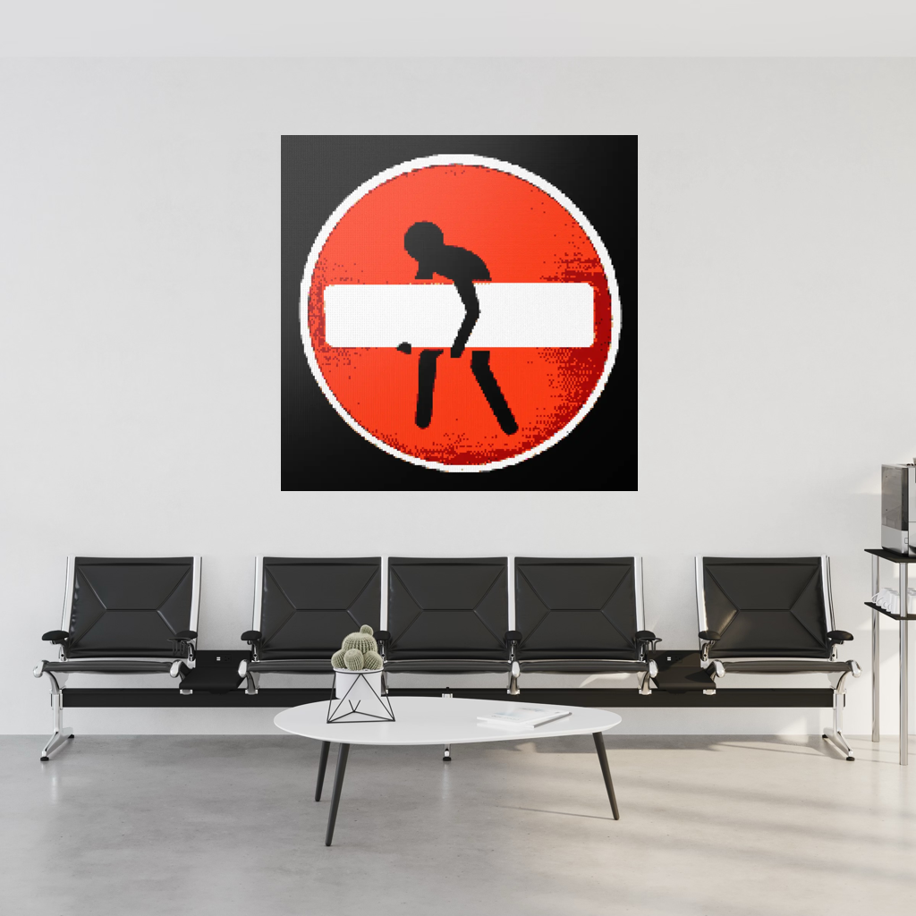 No Entry Street Sign