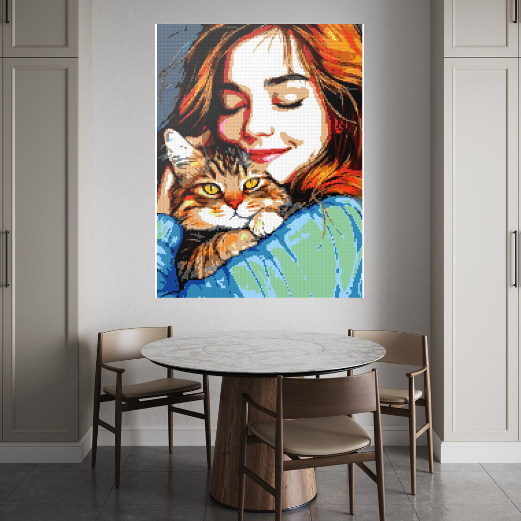 Kitty My Love mosaic