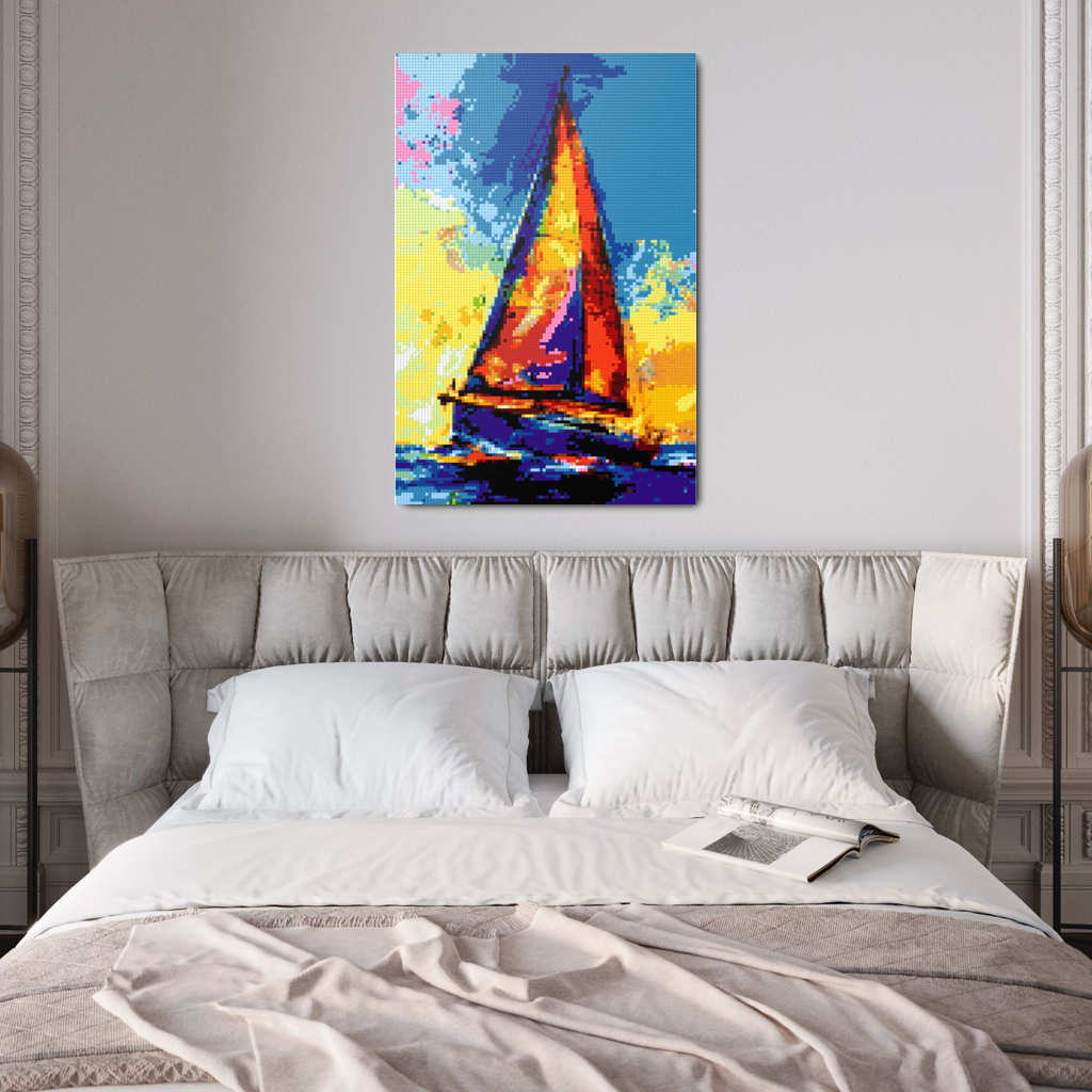 Sailboat Mosaic