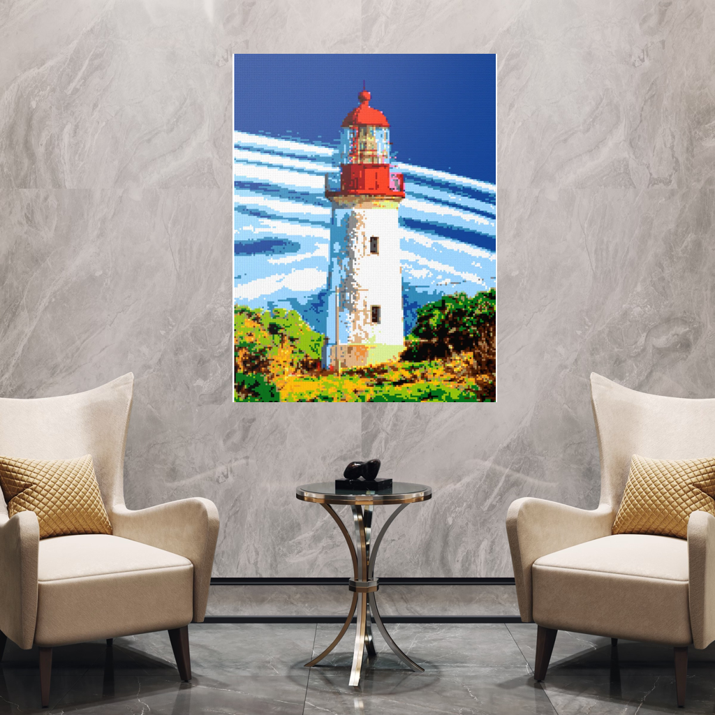 An old rustic lighthouse in Victoria, Australia
