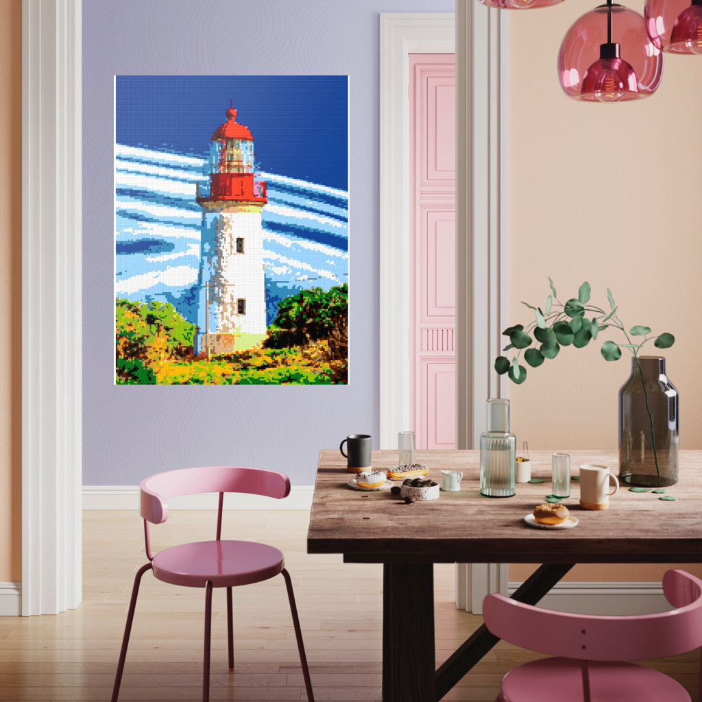 An old rustic lighthouse in Victoria, Australia
