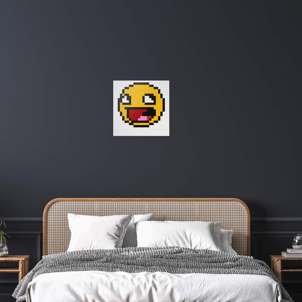 Smiley Mosaic with a 50 characters long title cool
