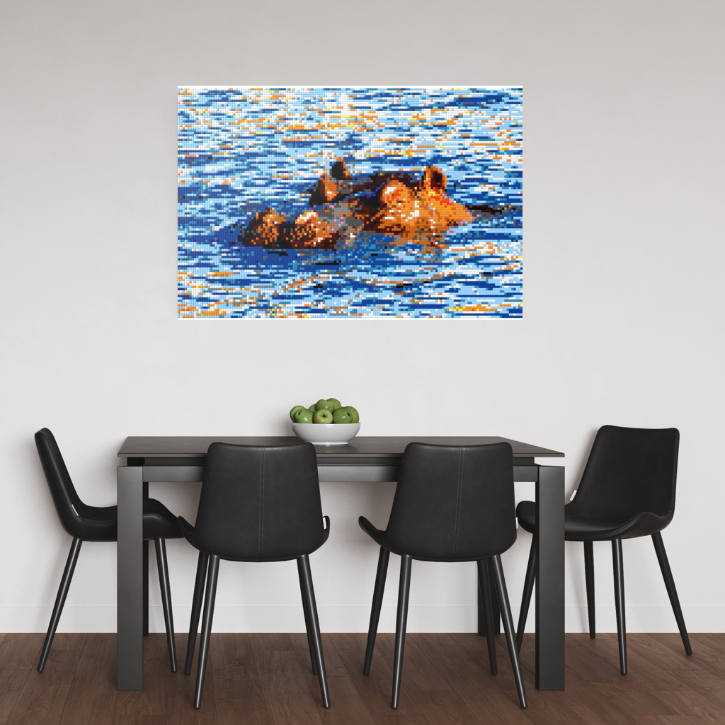 Hippopotamus in Water