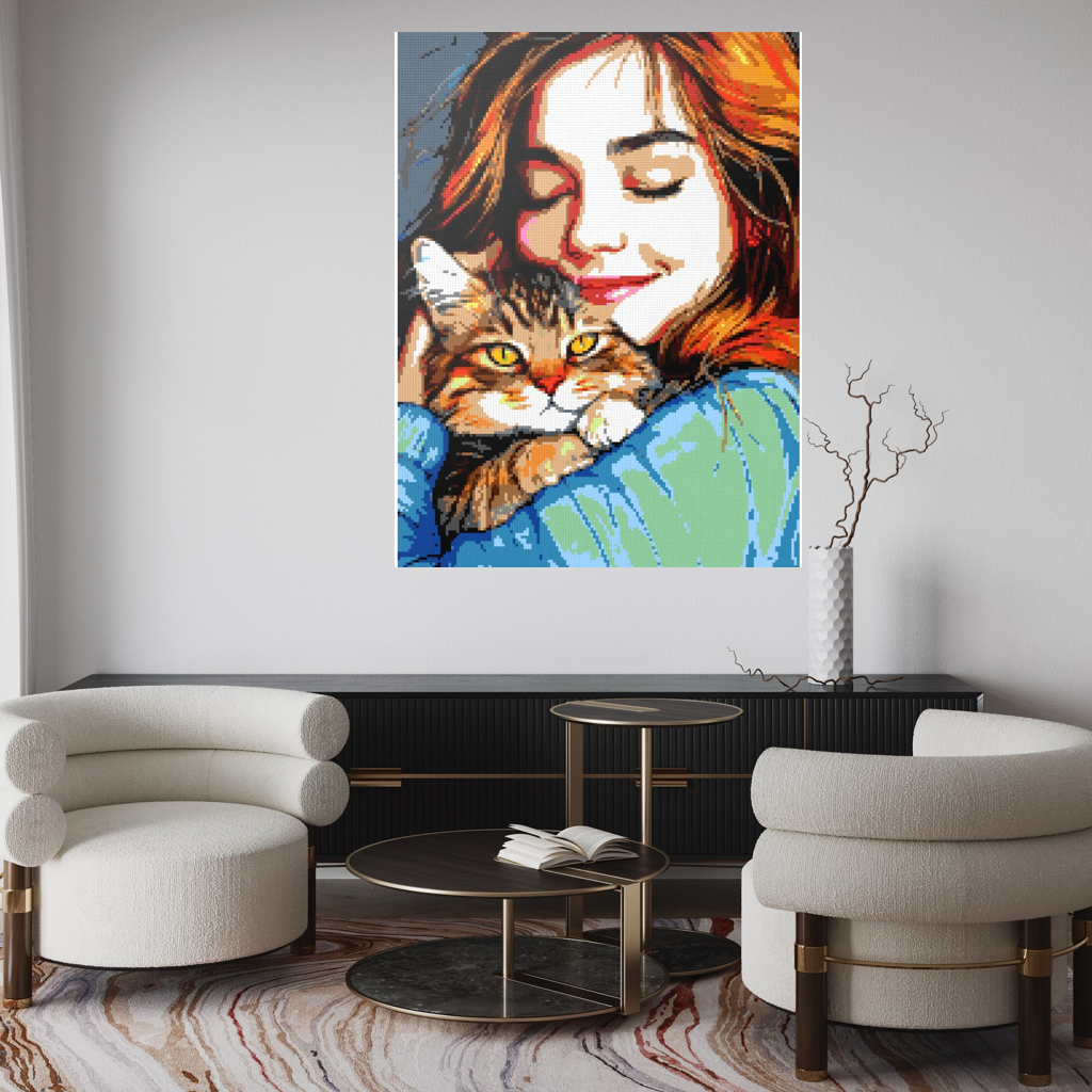 Kitty My Love mosaic
