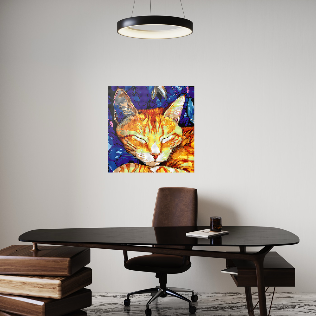 Cat Thor mosaic