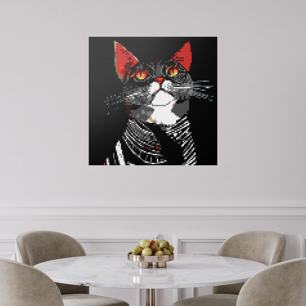Cat Star mosaic