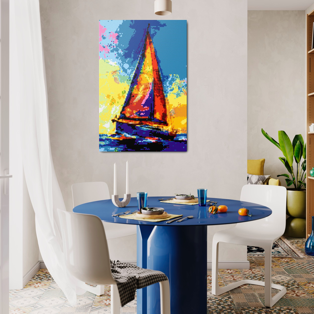 Sailboat Mosaic