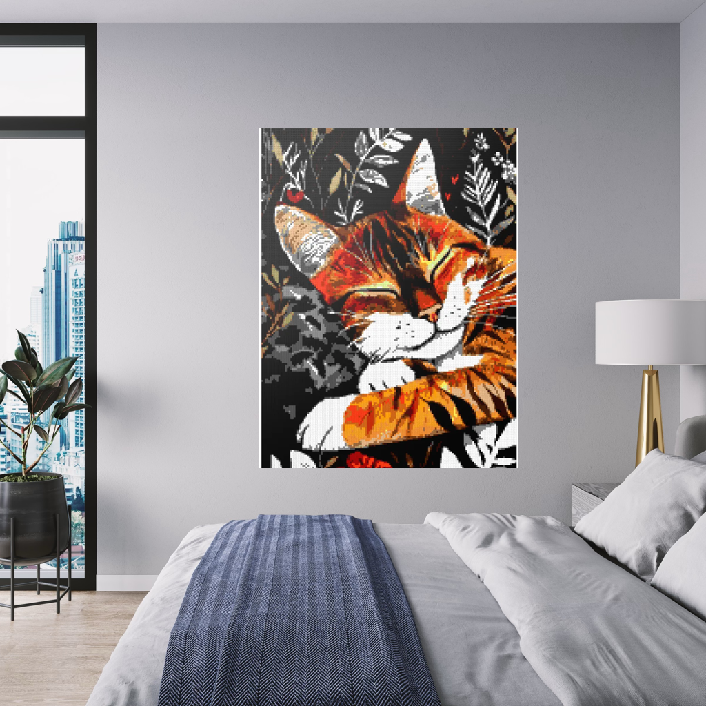 Richard the cat mosaic