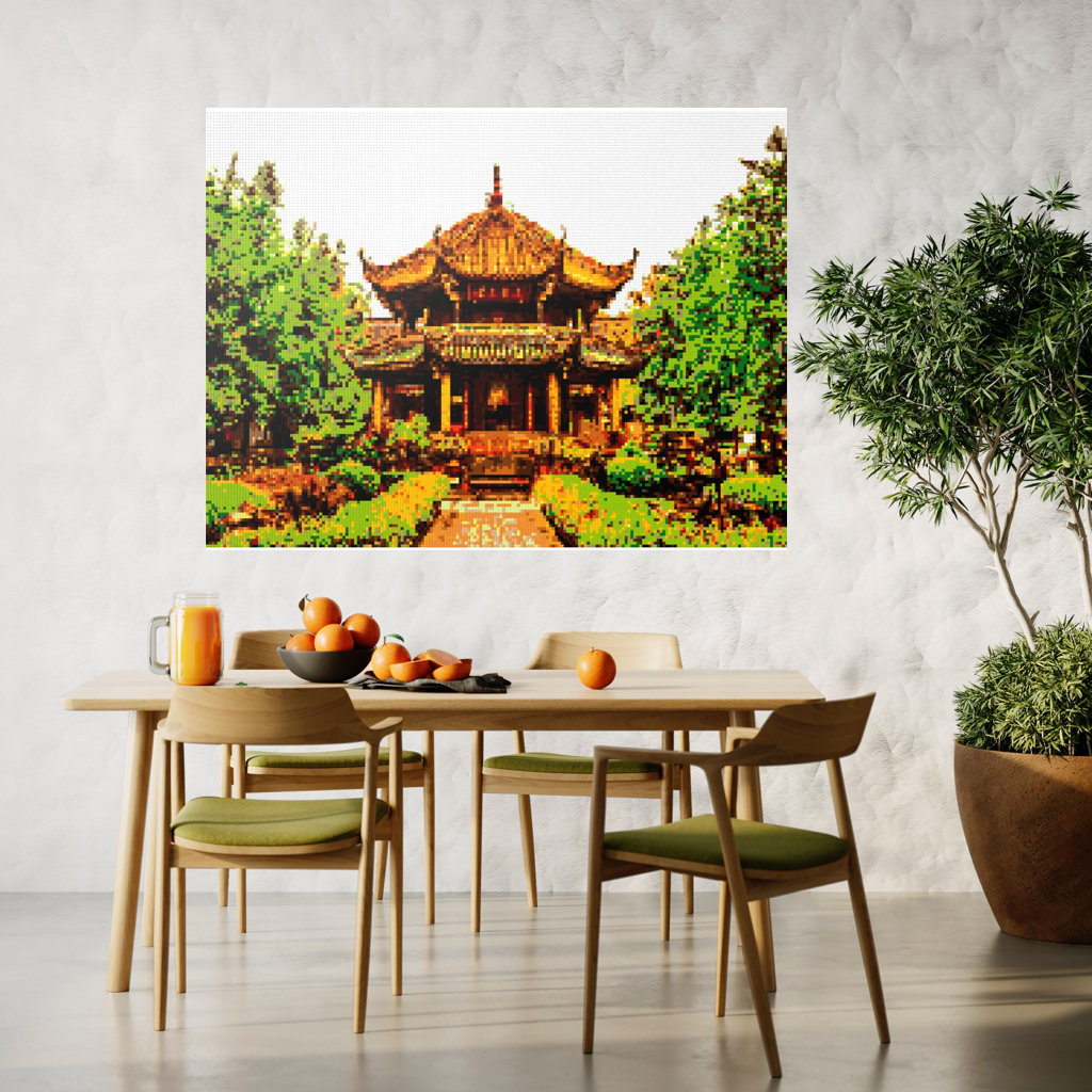 A Taoist temple in Taipei, Taiwan
